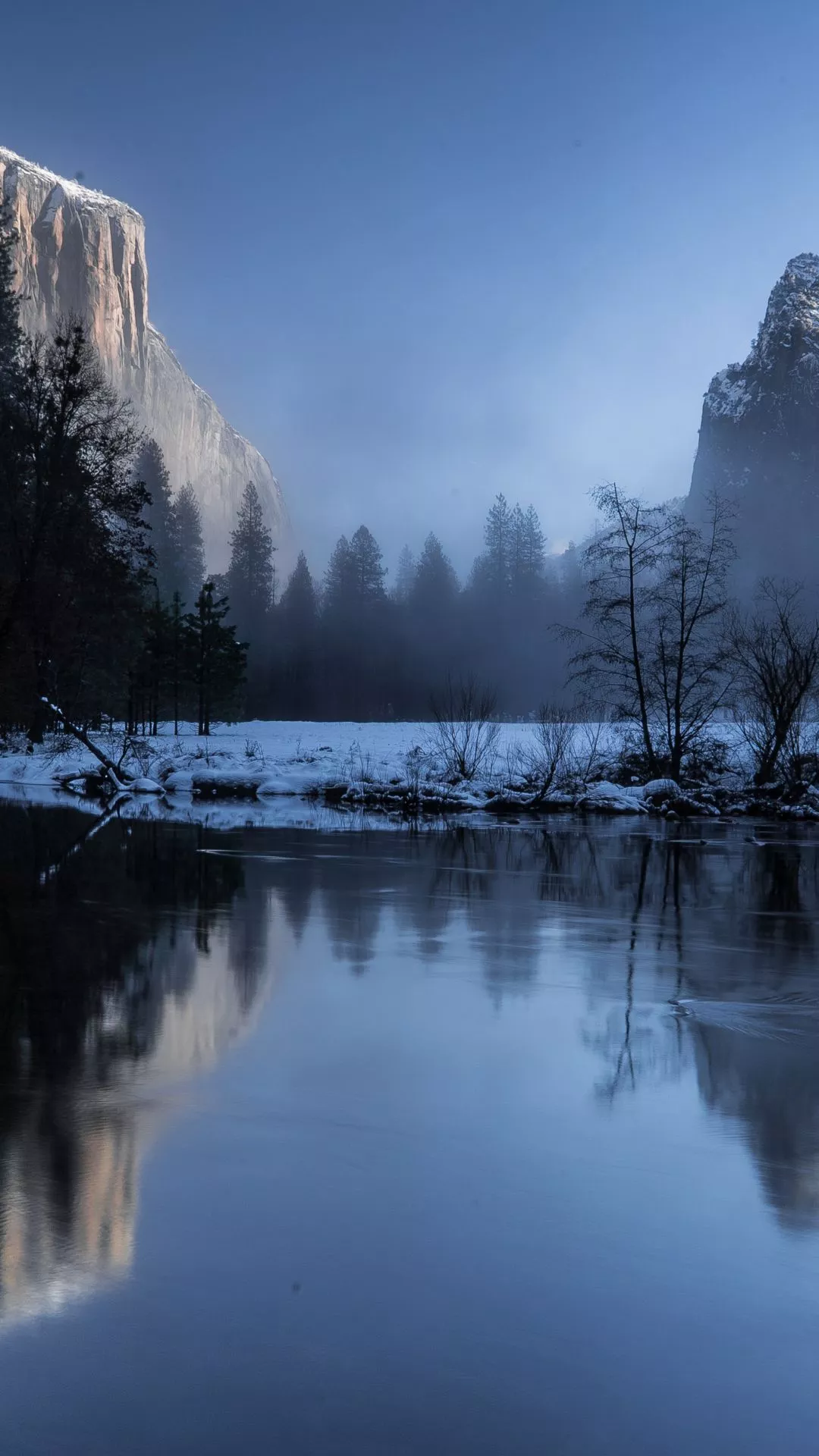 Snowy Mountains iPhone Wallpaper