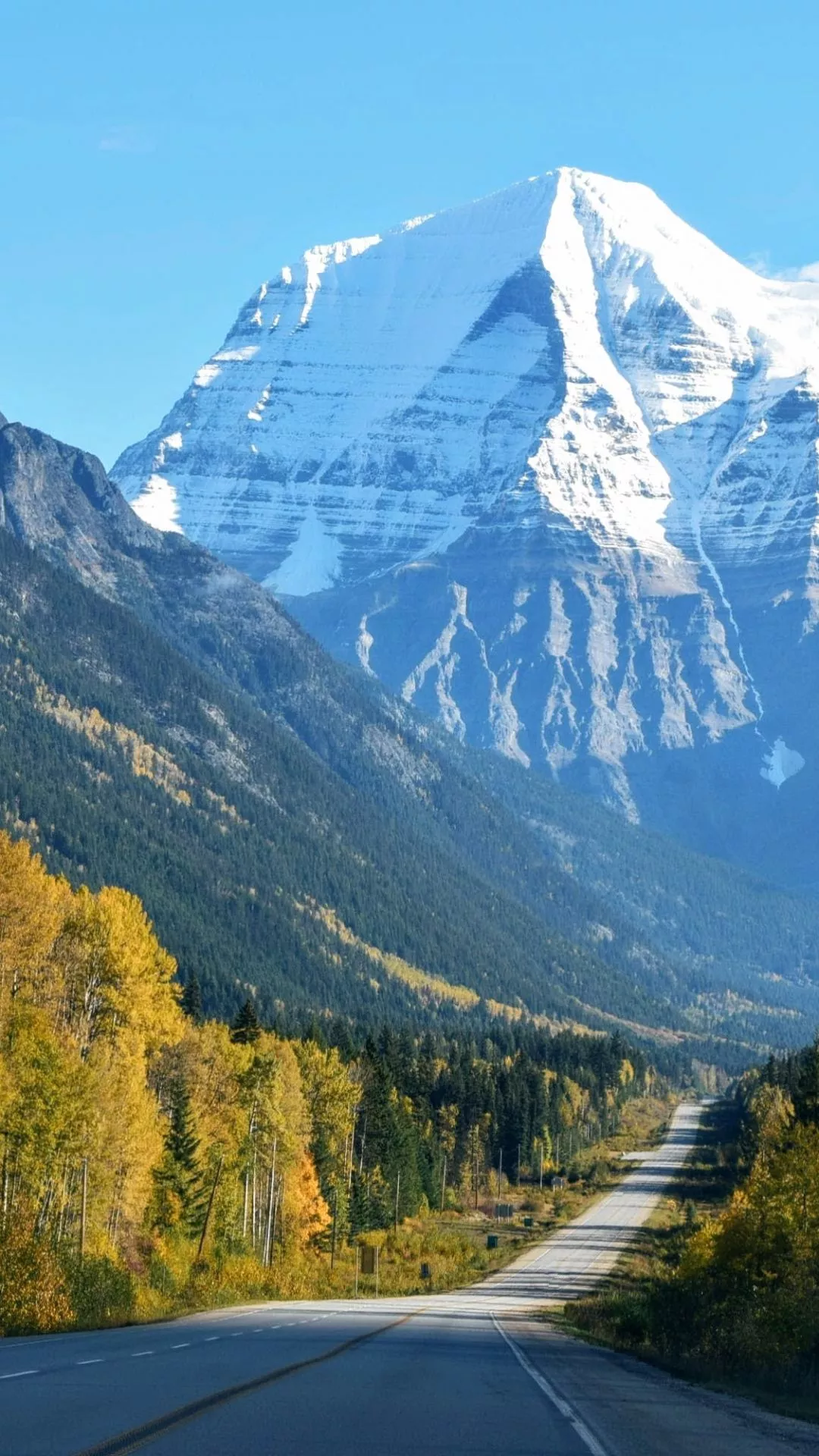 Snow Covered Mountains iPhone Wallpaper