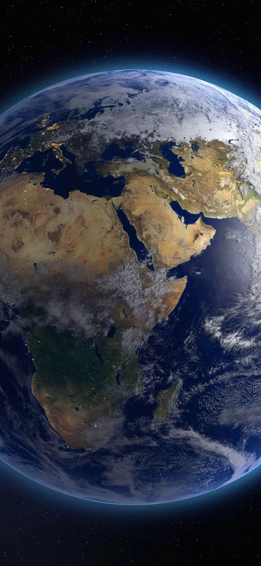 iPhone Xs Planet Wallpaper