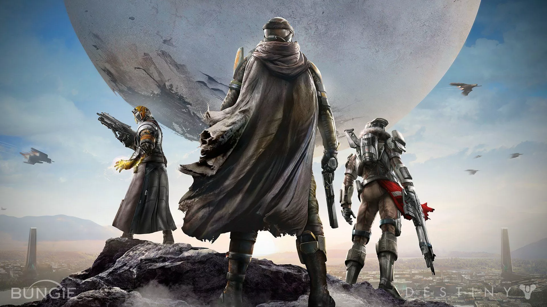 Epic Destiny HD Wallpaper: Guardians
