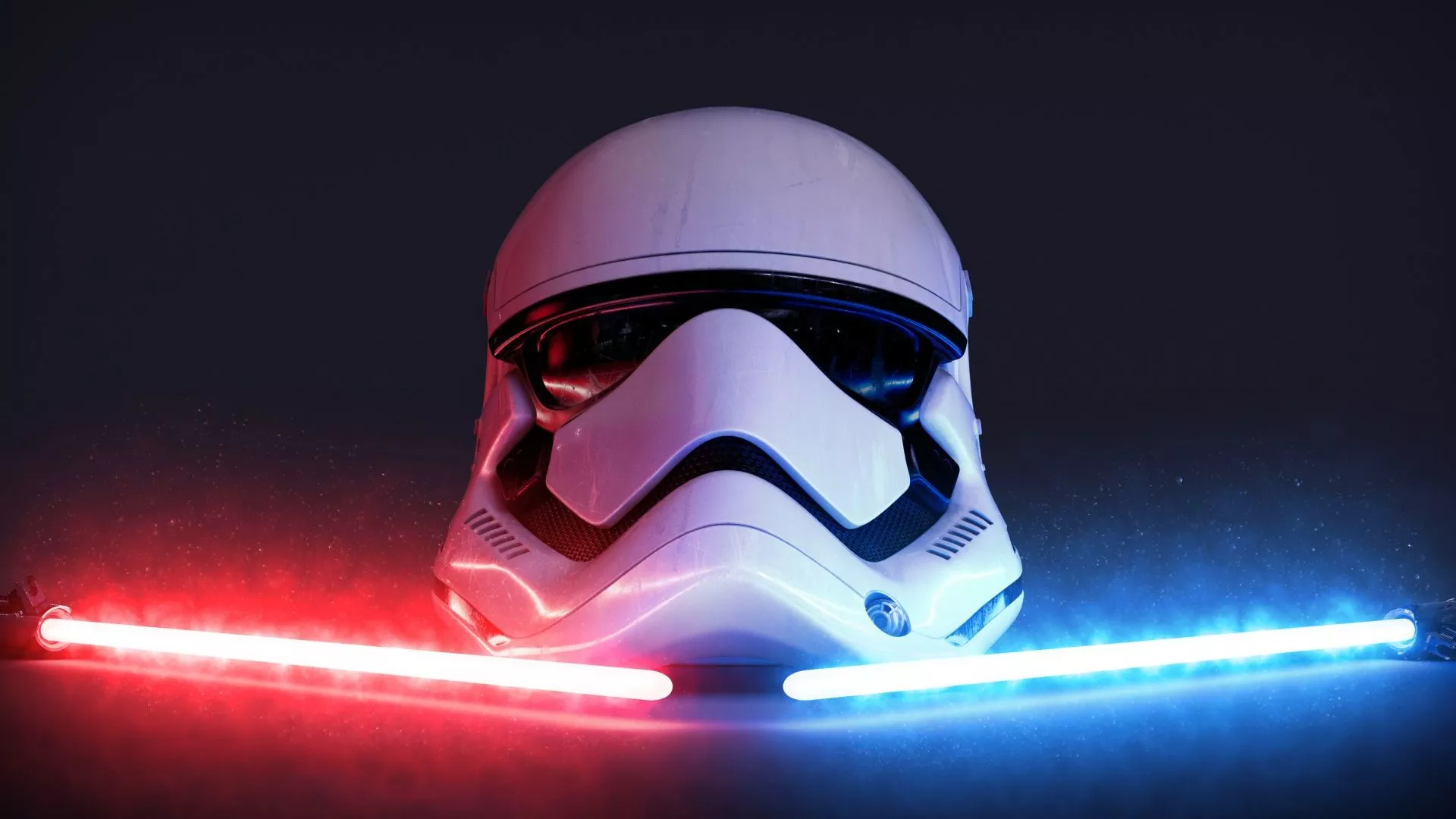 Stormtrooper Wallpaper 4K, Lightsaber