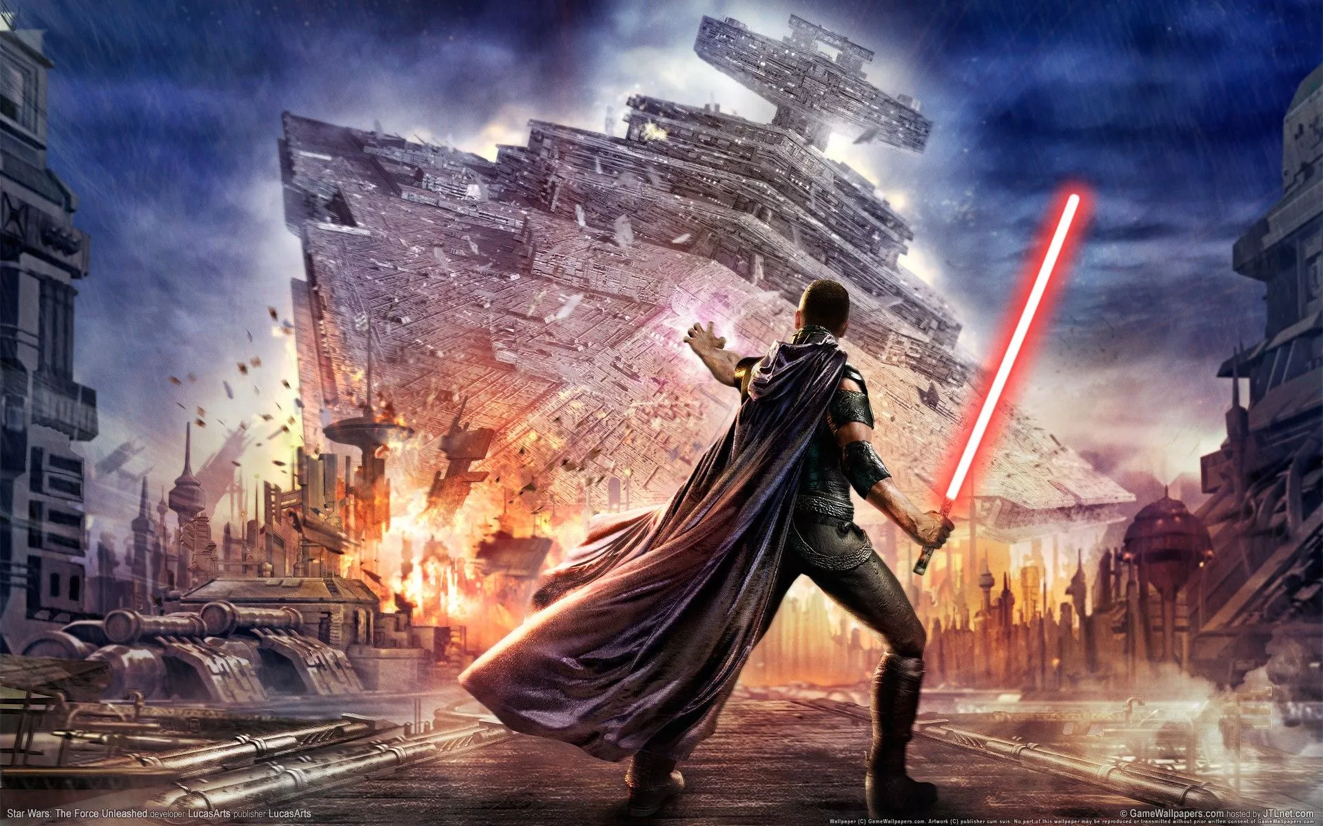 force unleashed, lightsaber Wallpaper