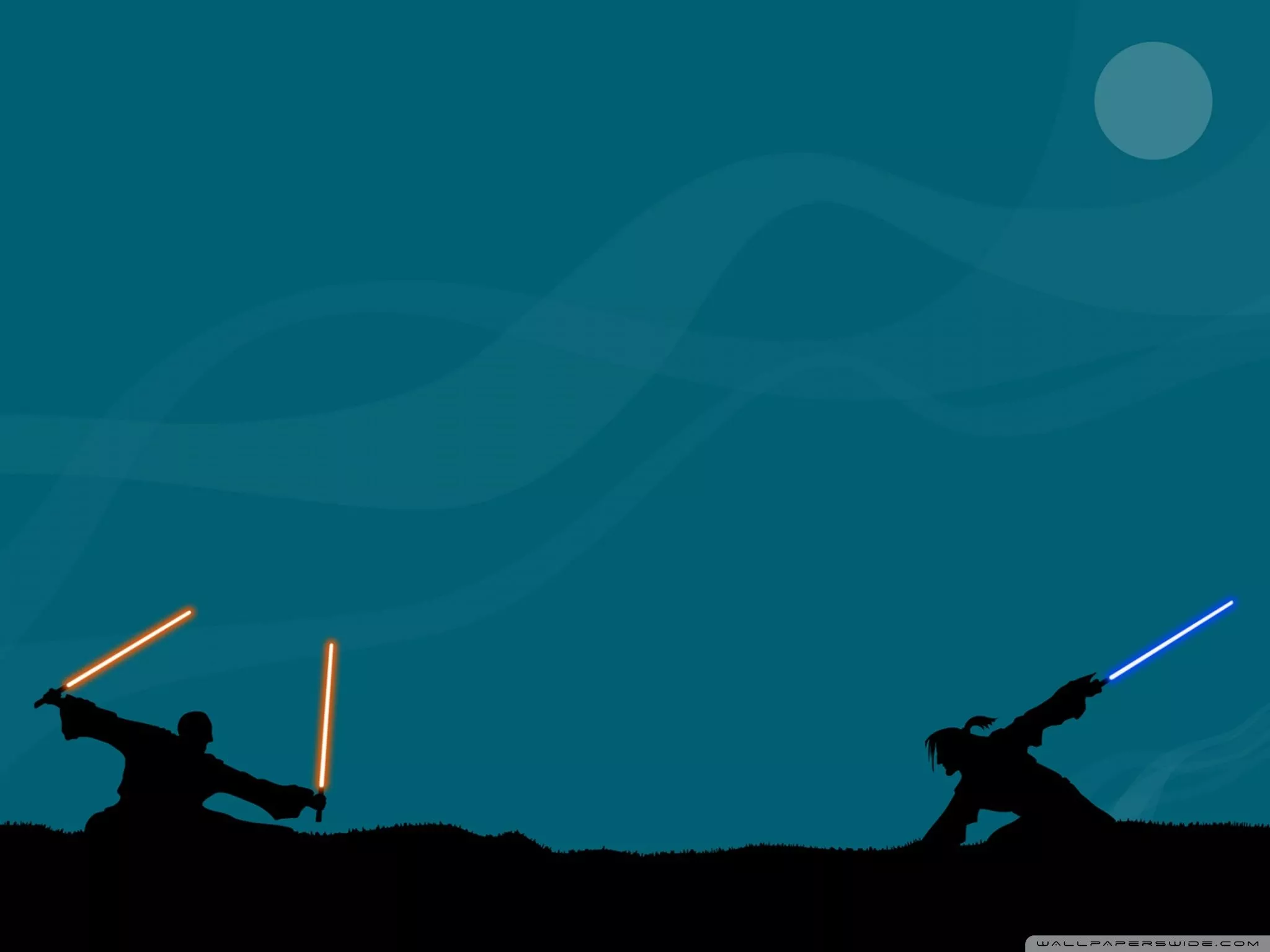 Star Wars Lightsaber Fight Ultra HD