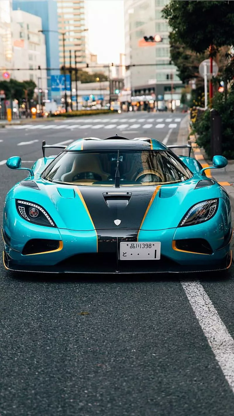 of 1 Agera, koenigsegg, blue, car, hypercar, supercar, dubai, new, carbon, HD phone wallpaper