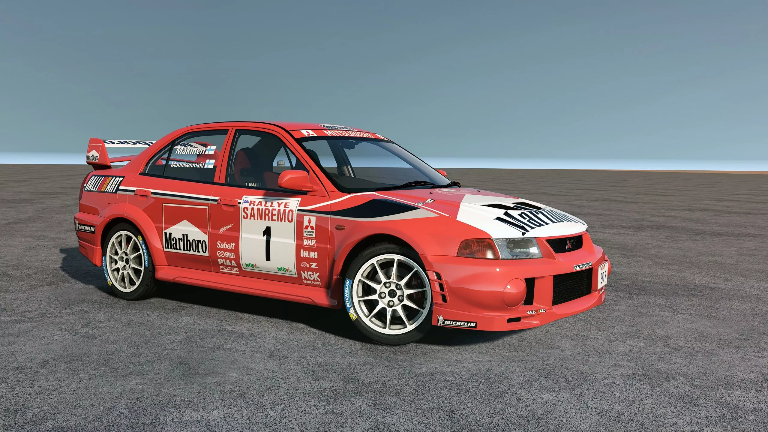 Mitsubishi Lancer Evo VIWRC Marlboro