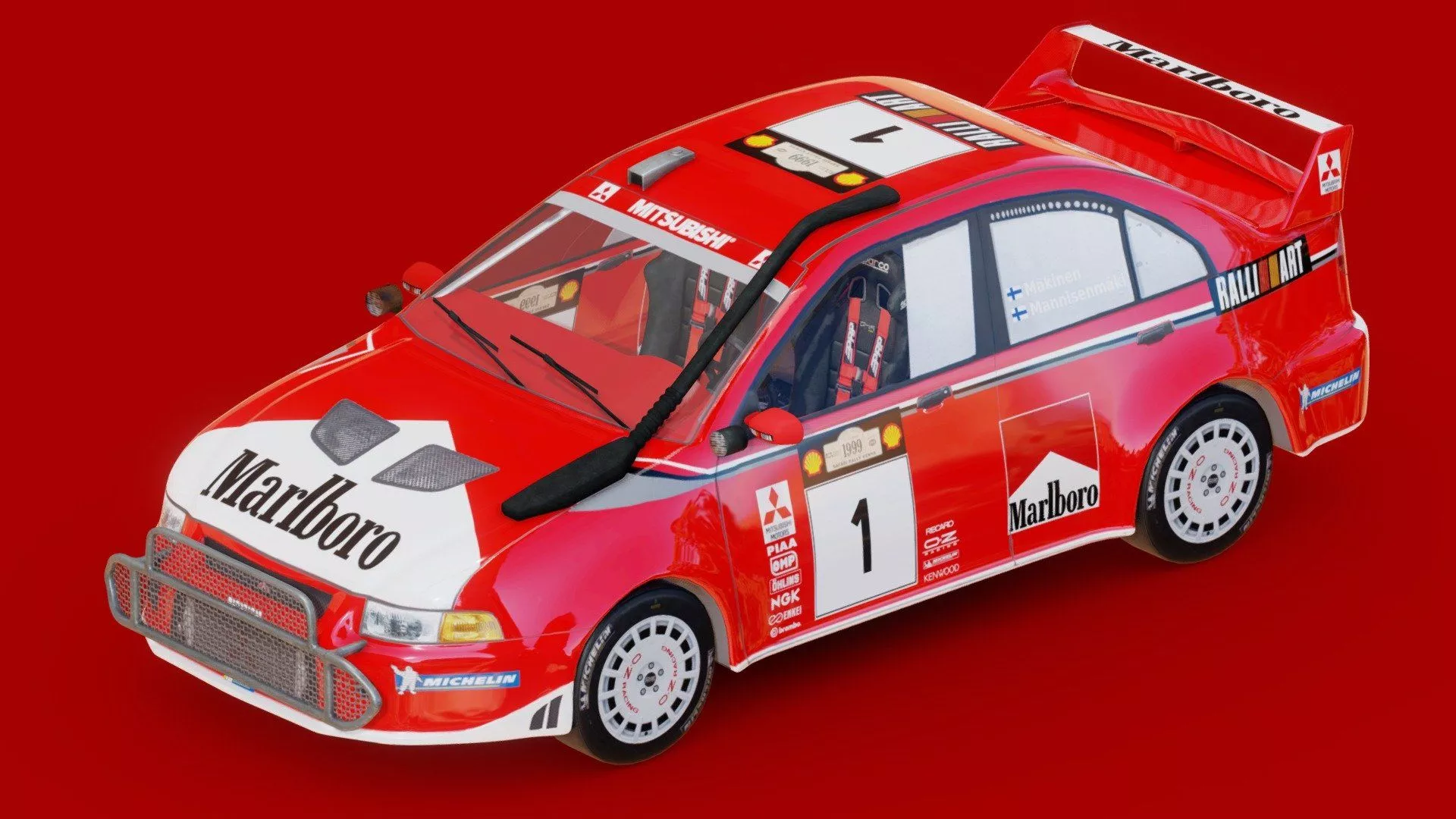 Mitsubishi Lancer Evo VI Rally