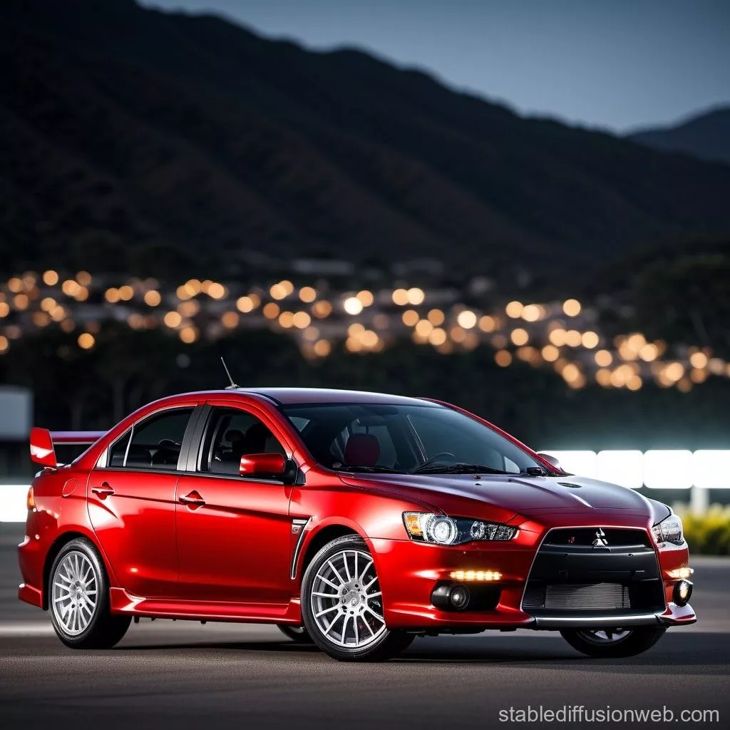 Mitsubishi Lancer GT with Senna's