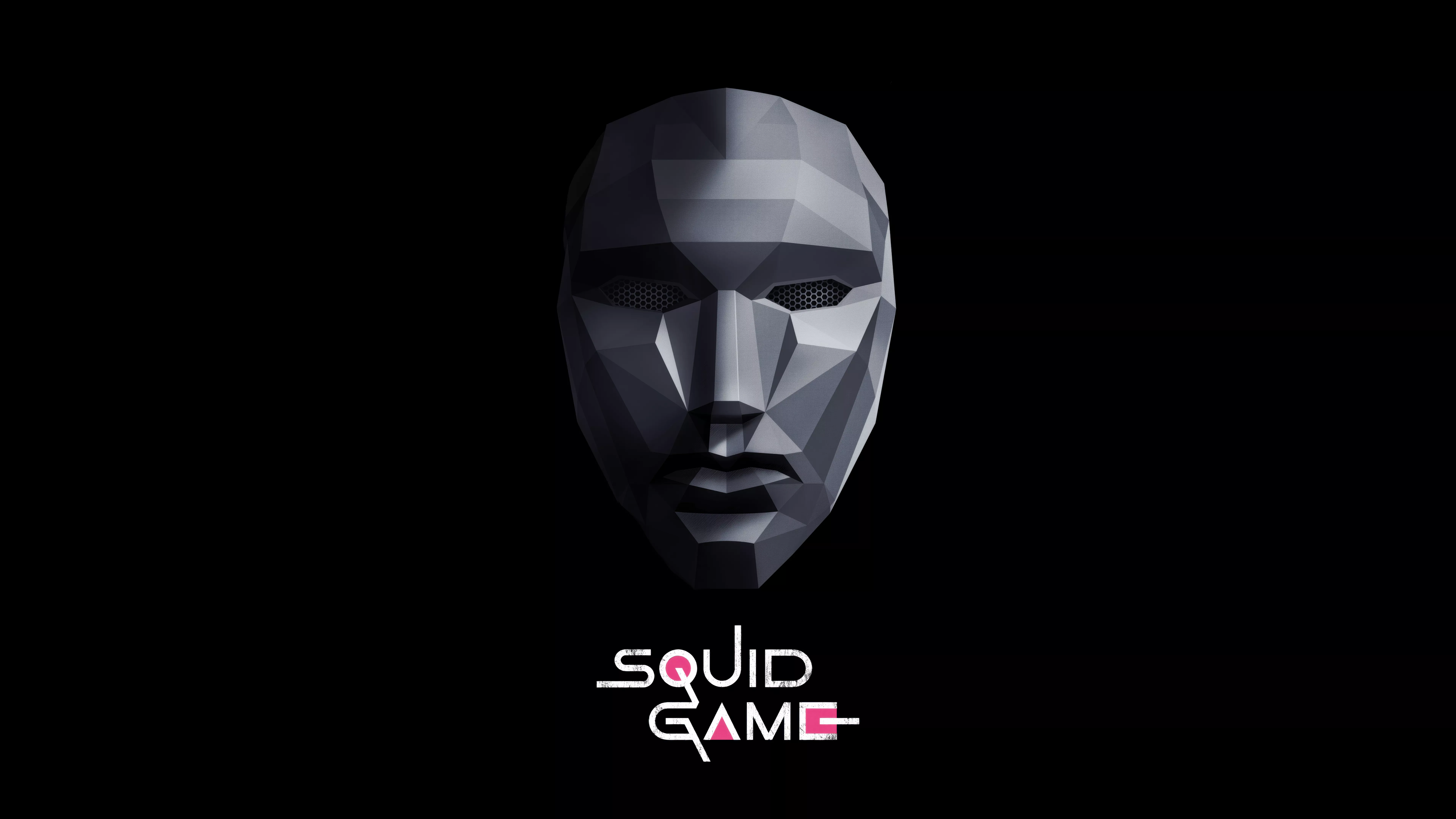 Squid Game Boss Mask 8K Wallpaper