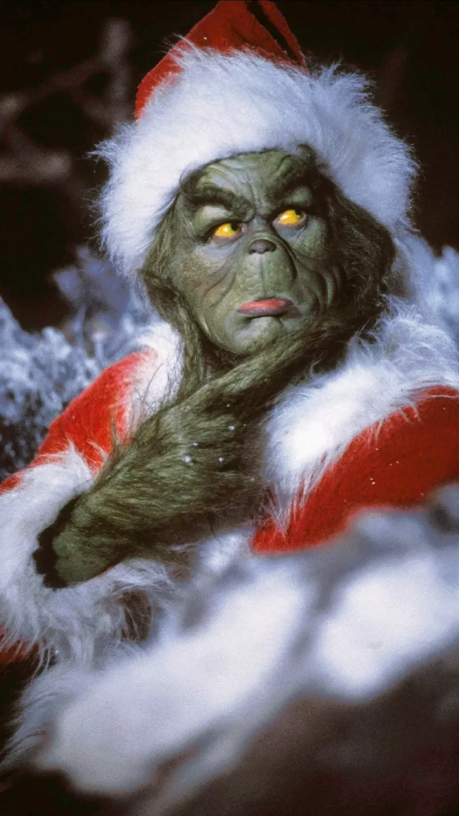Jim Carrey as the Grinch in the 2000
