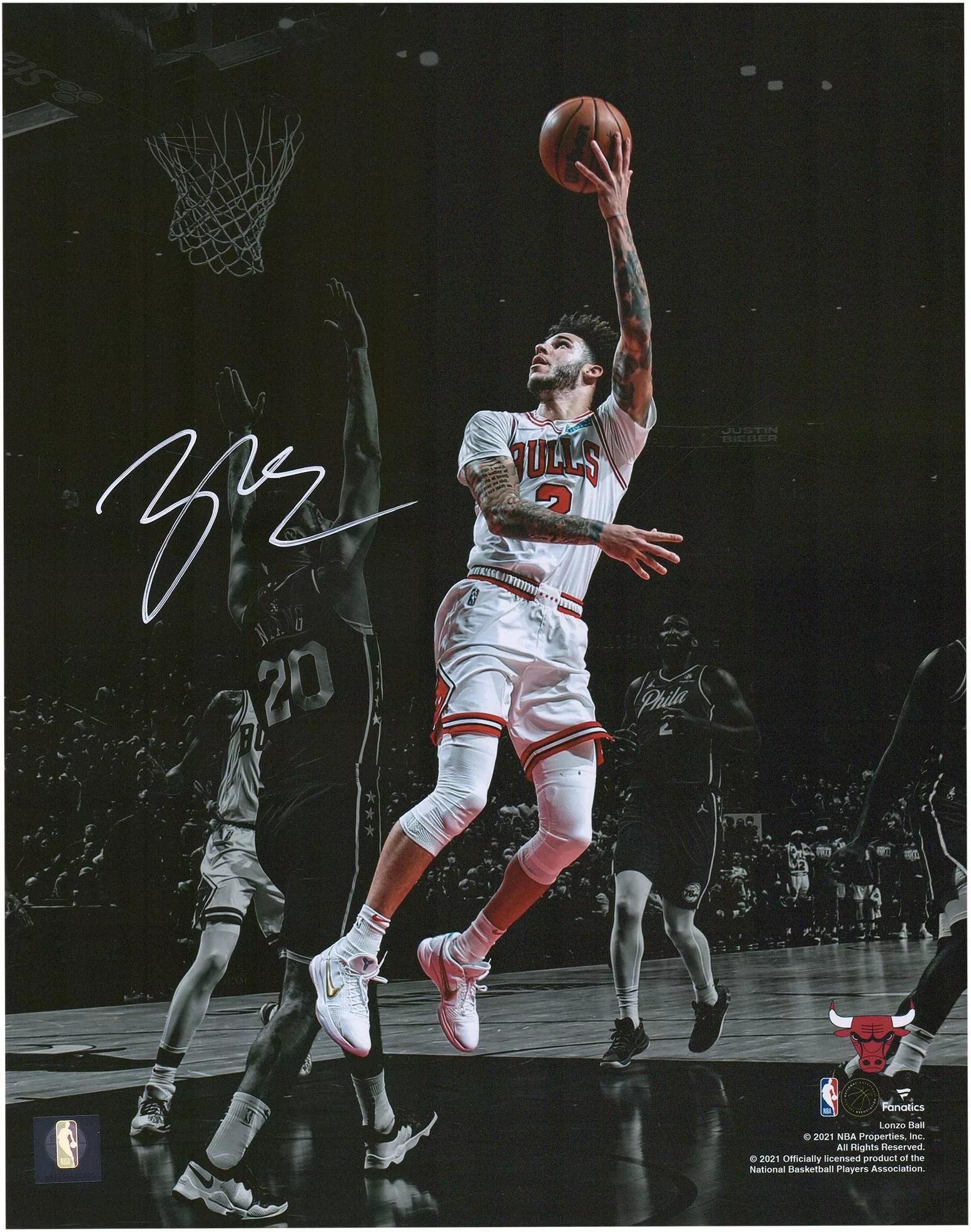 Lonzo Ball Chicago Bulls Autographed
