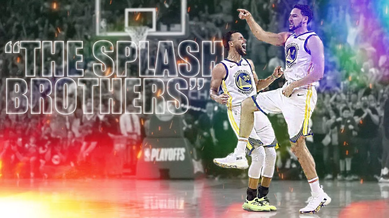 Steph Curry and Klay Thompson Short