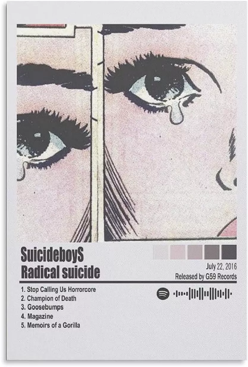 Radical Suicide Album Cover Comoros