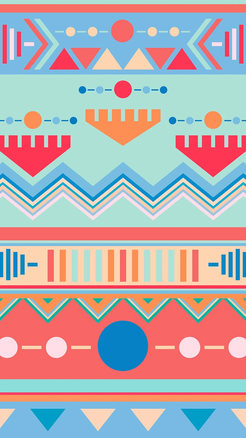 Aztec Wallpaper Pattern Image. Free