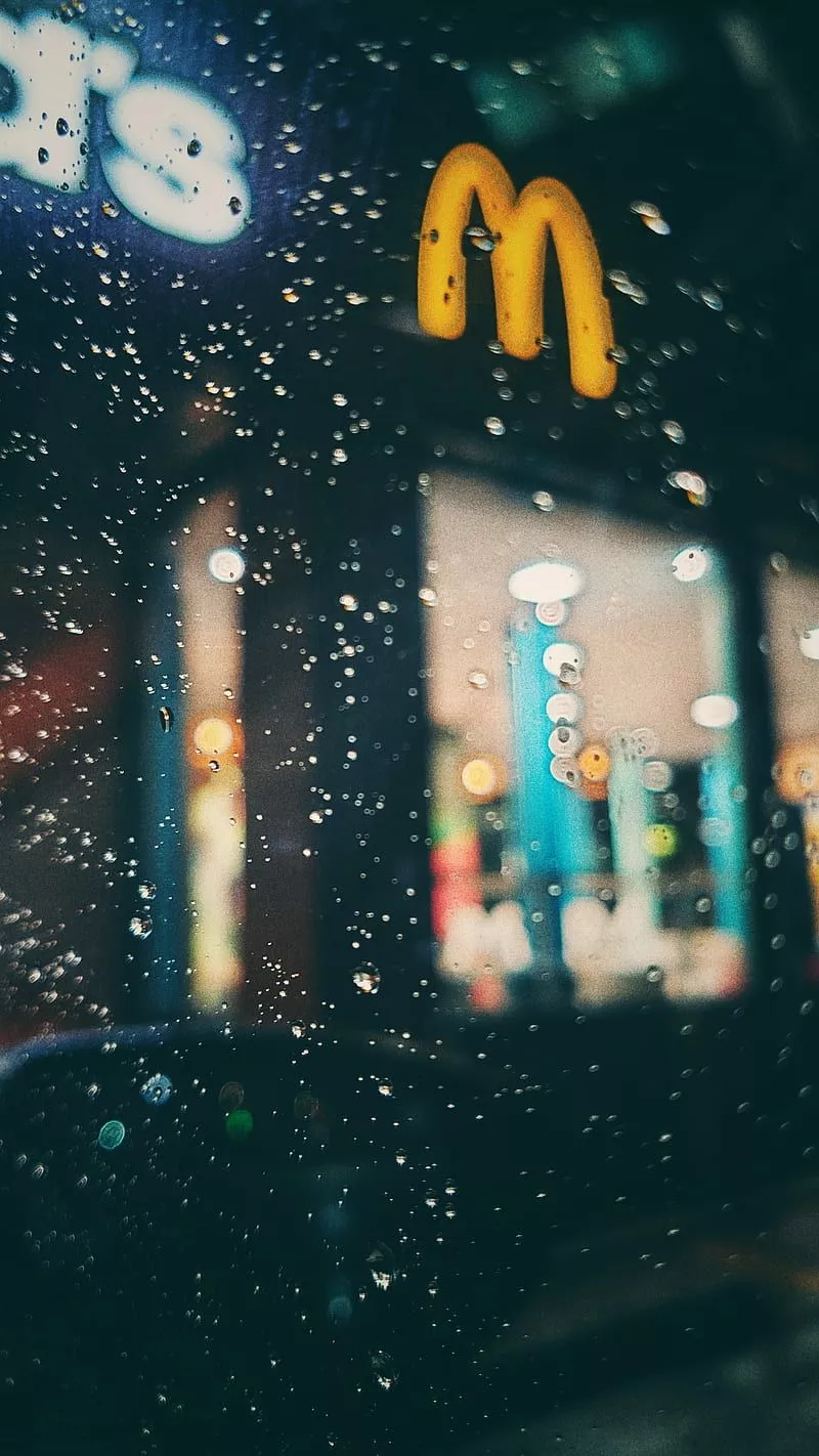 lofi, rain, HD phone wallpaper
