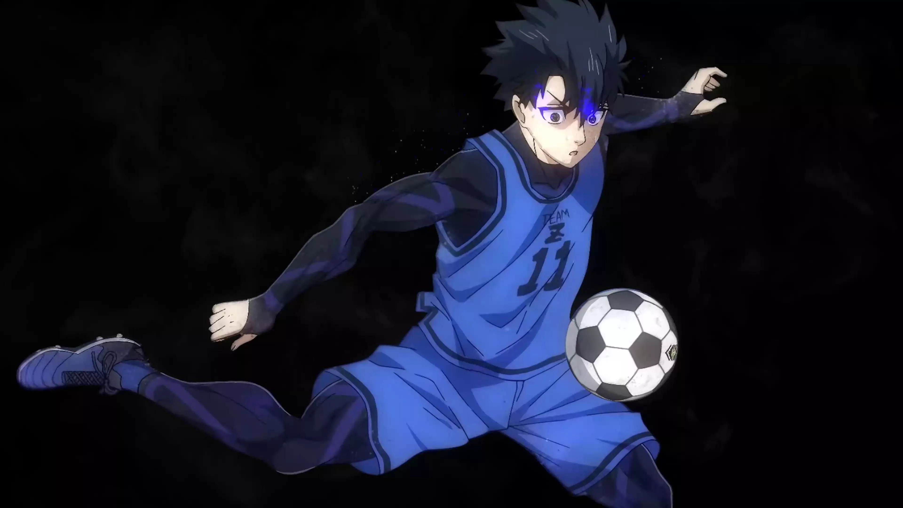 Yoichi Isagi With Ball Live Wallpaper