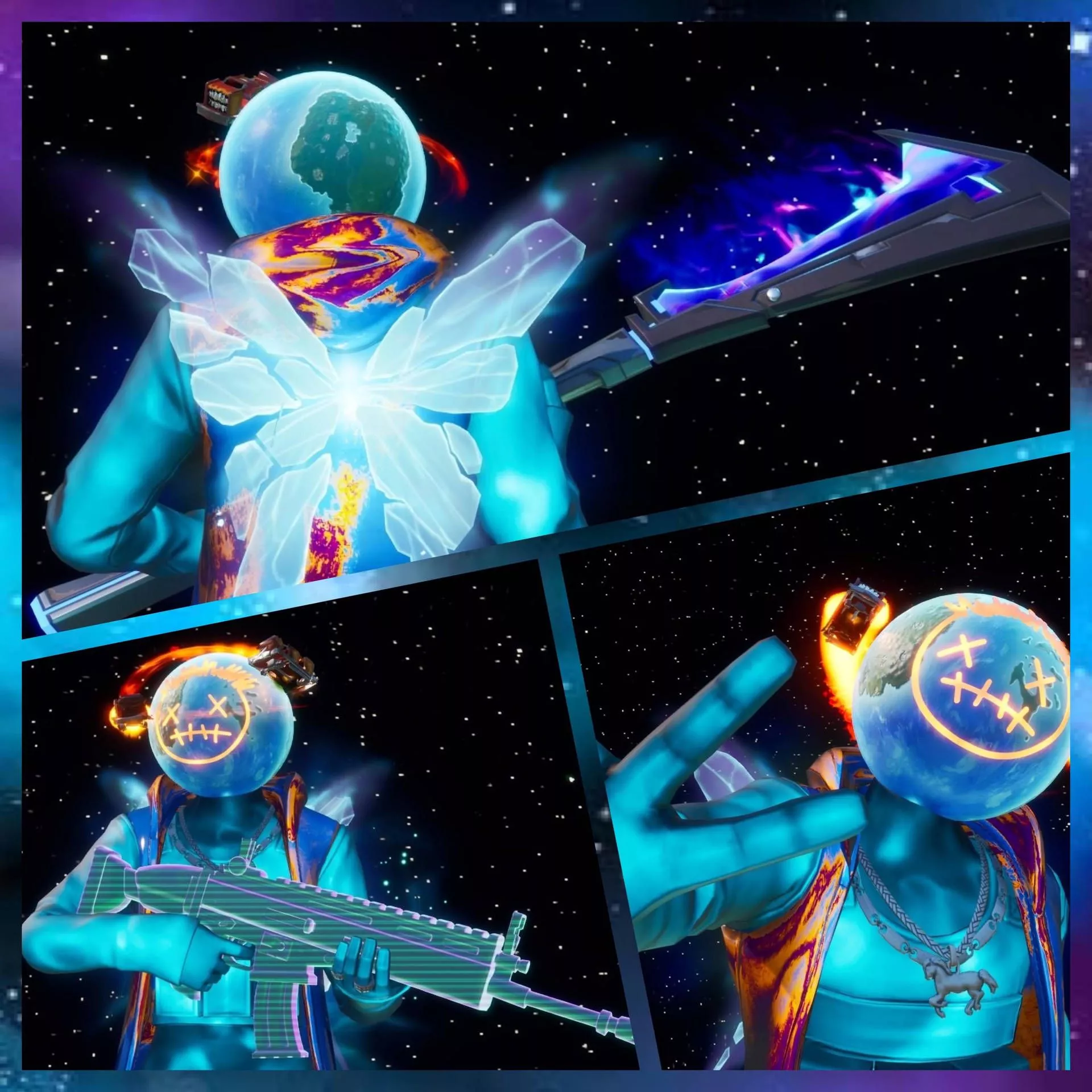 Download Travis Scott Fortnite Blue