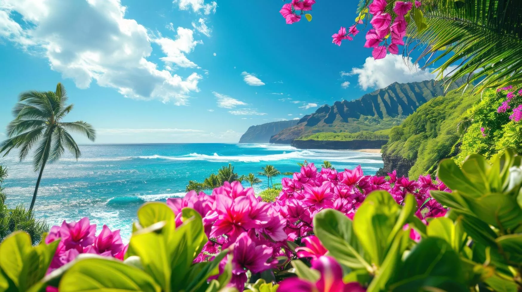 Hawaiian Beach Image