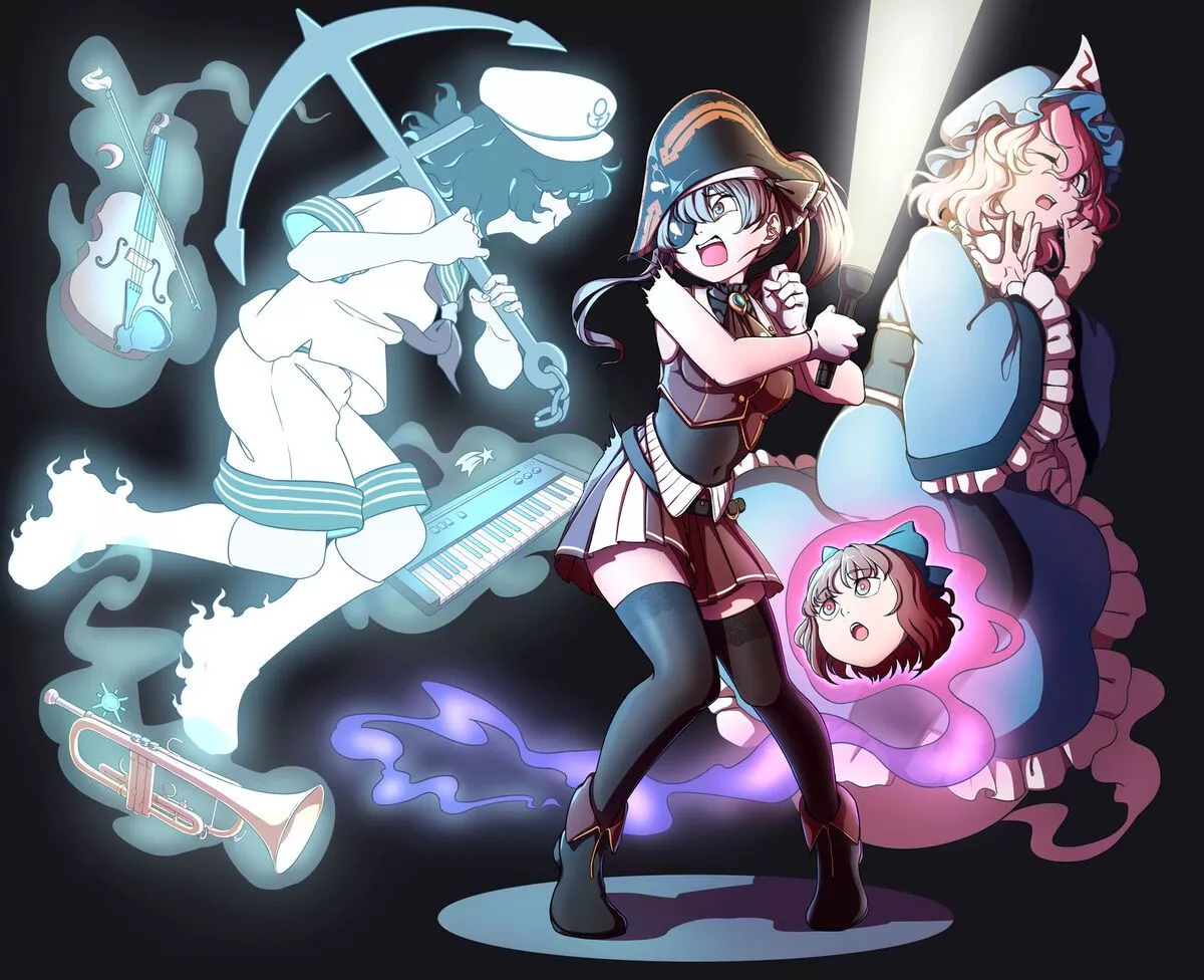 Anime houshou marine hololive minamitsu