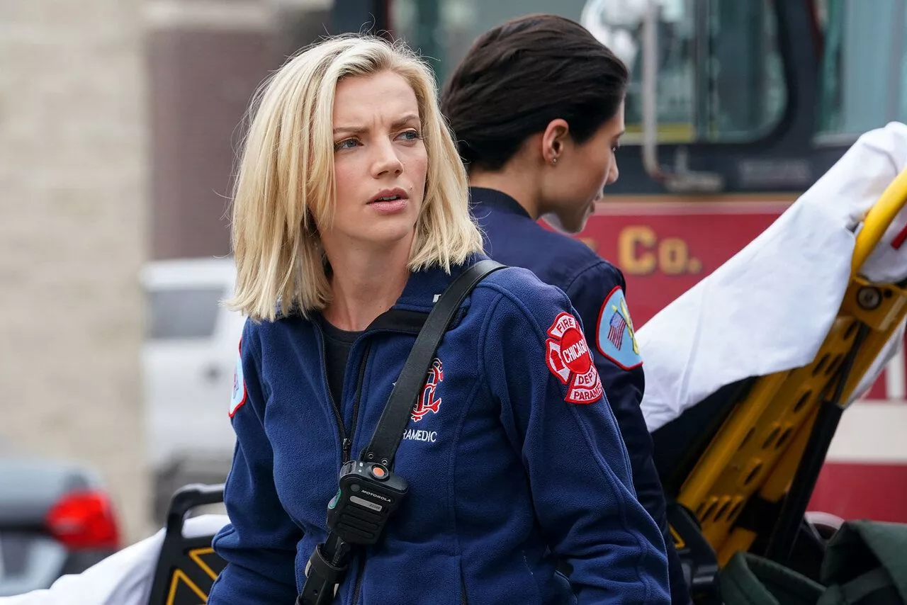 BTS Pic from Chicago Fire Season 12