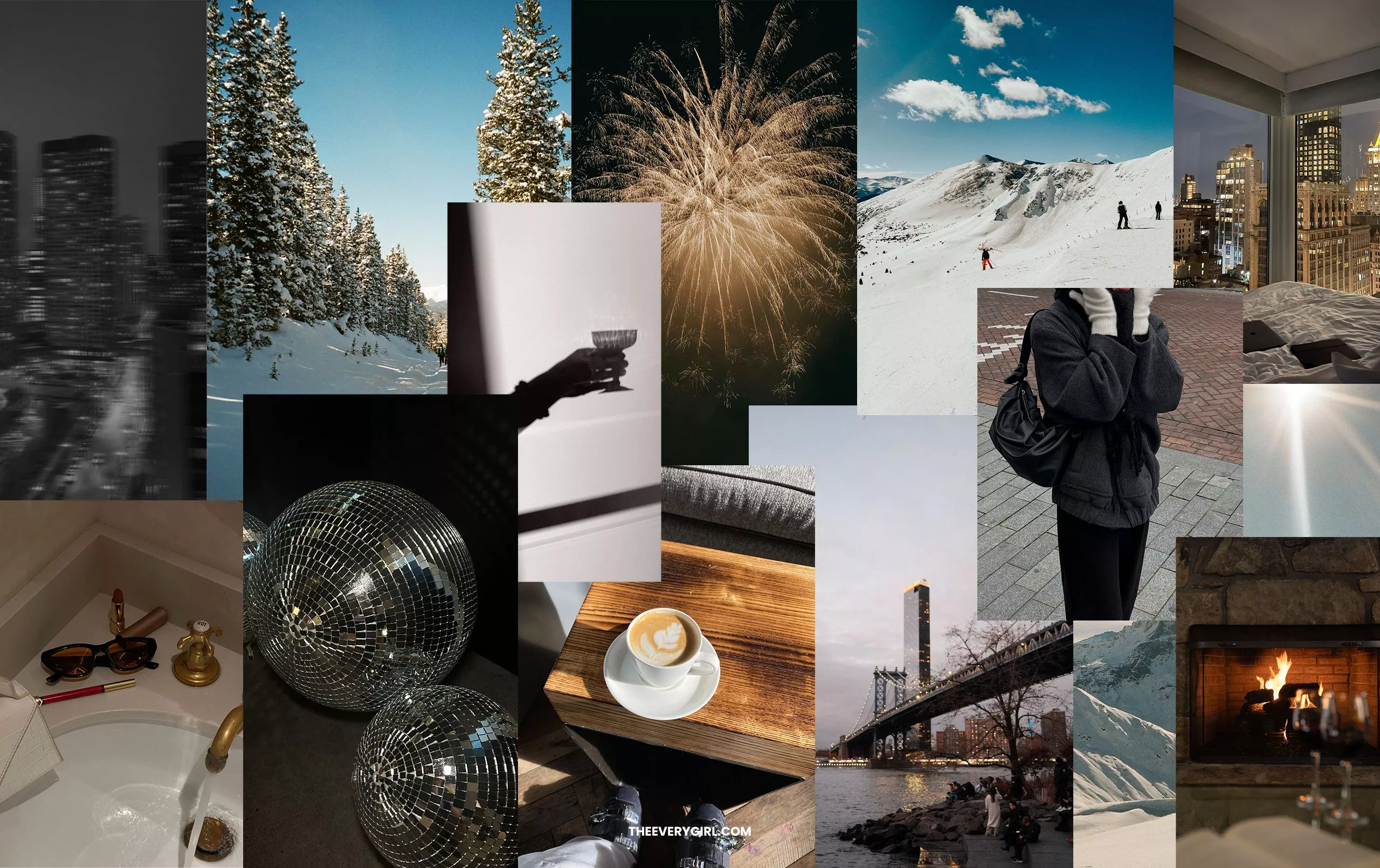 January Tech Background: Free