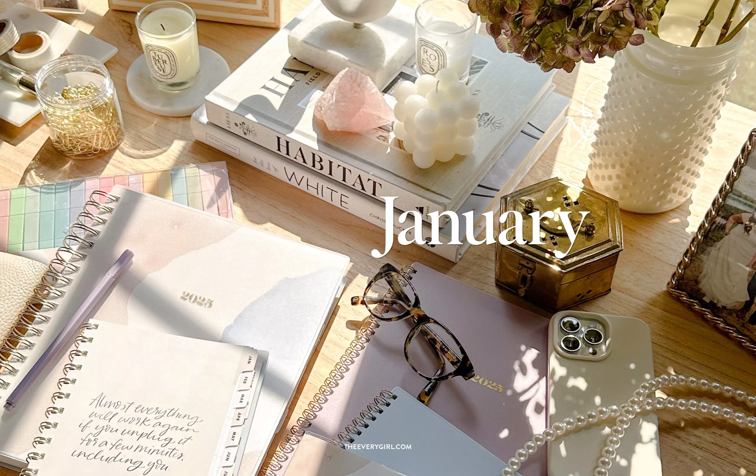 January Tech Background: Free