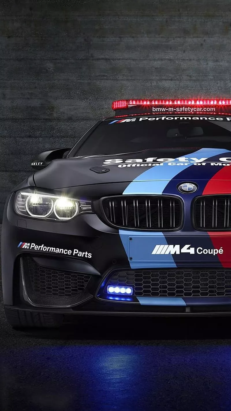 HD bmw m4 police car wallpaper