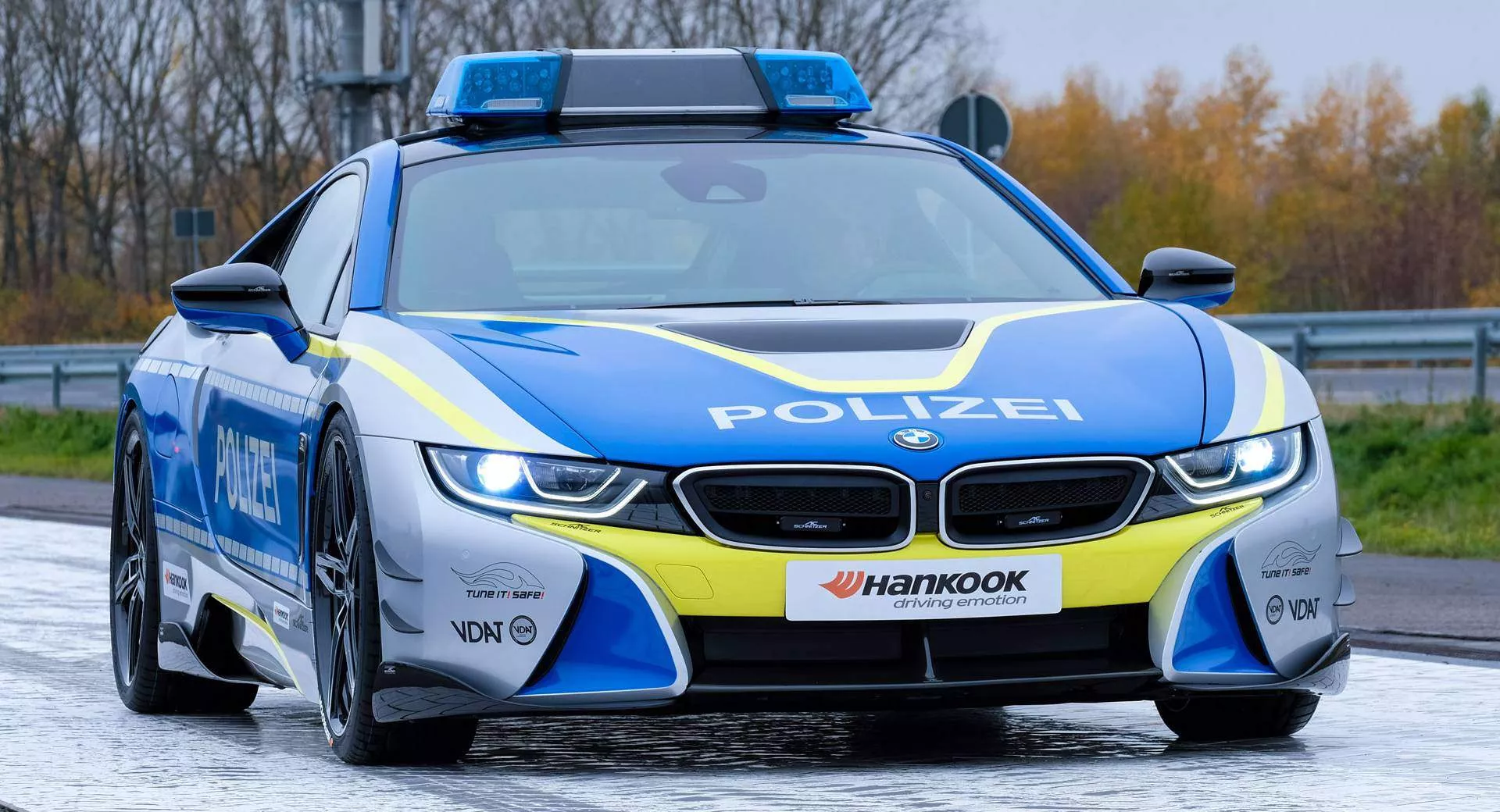 AC Schnitzer's BMW i8 Is A Police Car