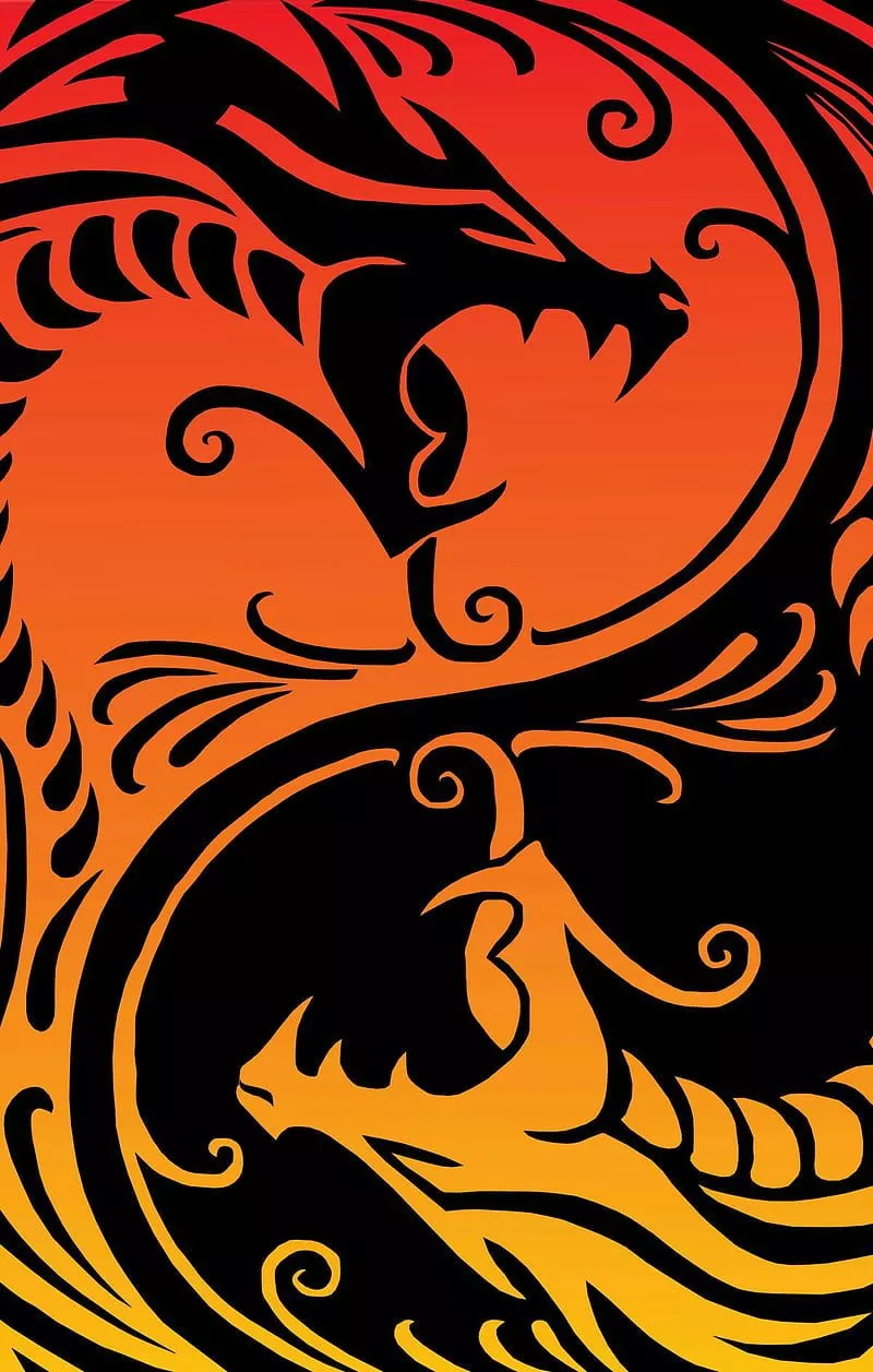 1320x2868px, 2K free download. Dragon