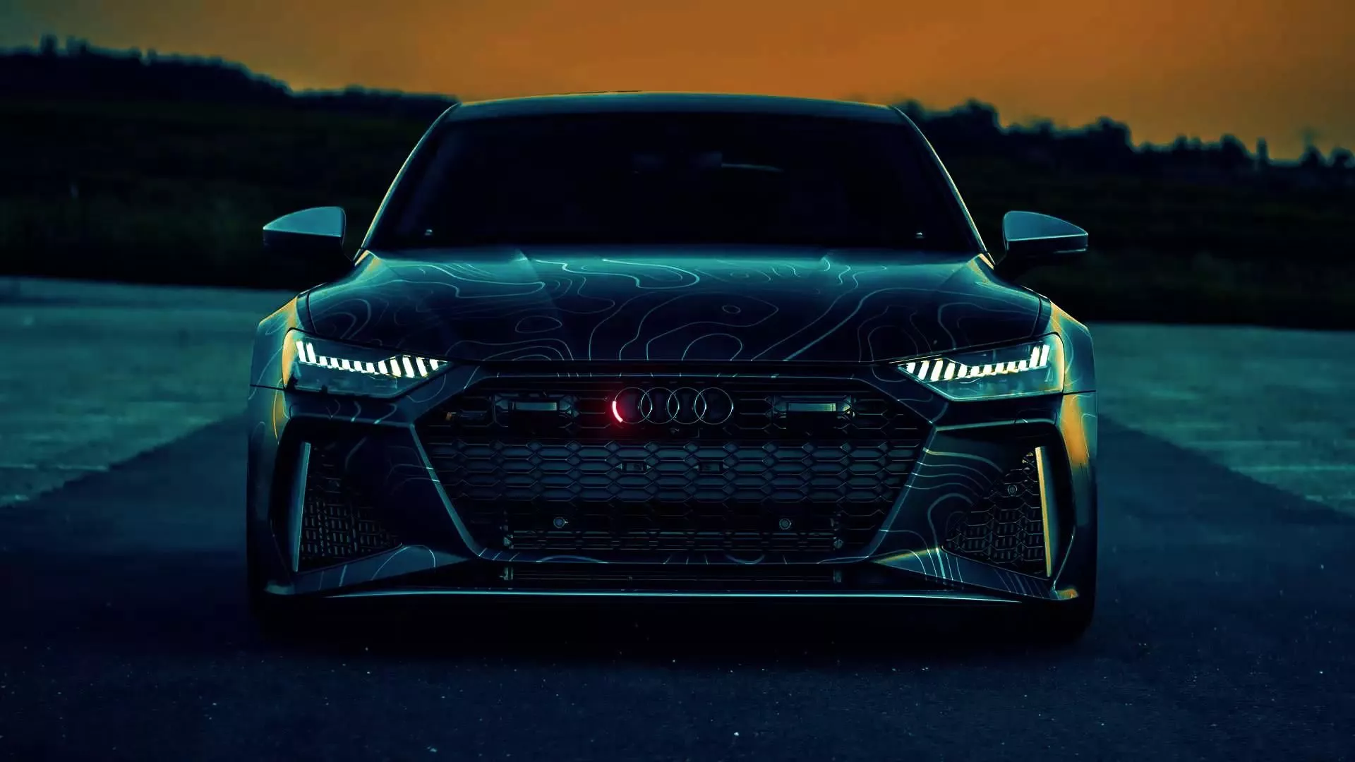 Audi RS7 for the Modern Era Live Wallpaper