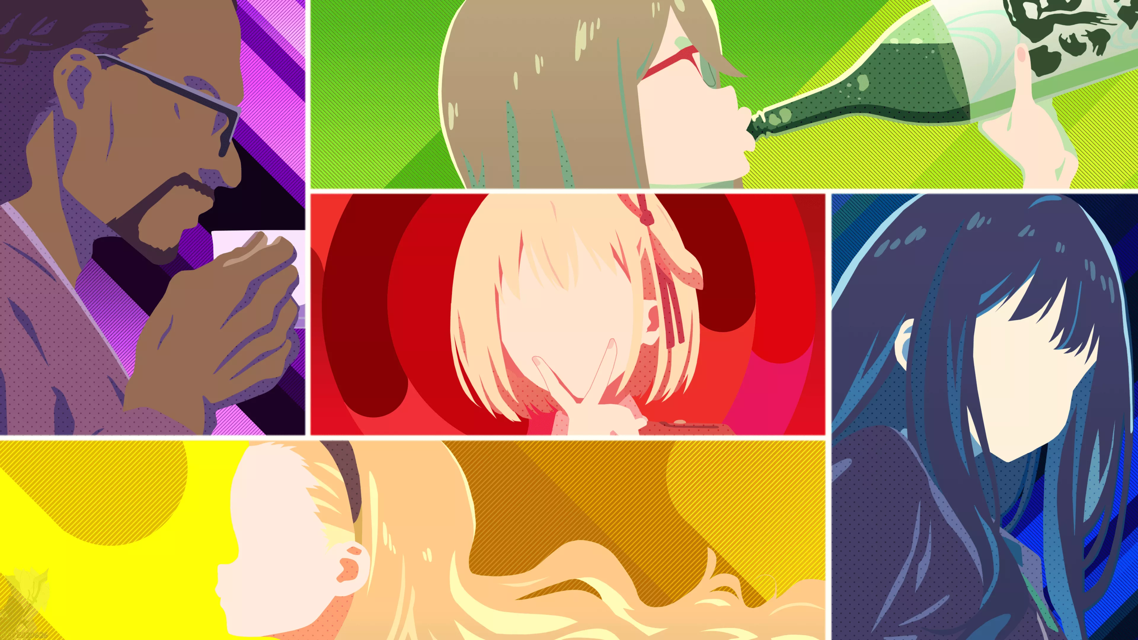 Takina Inoue Chisato Nishikigi Mizuki