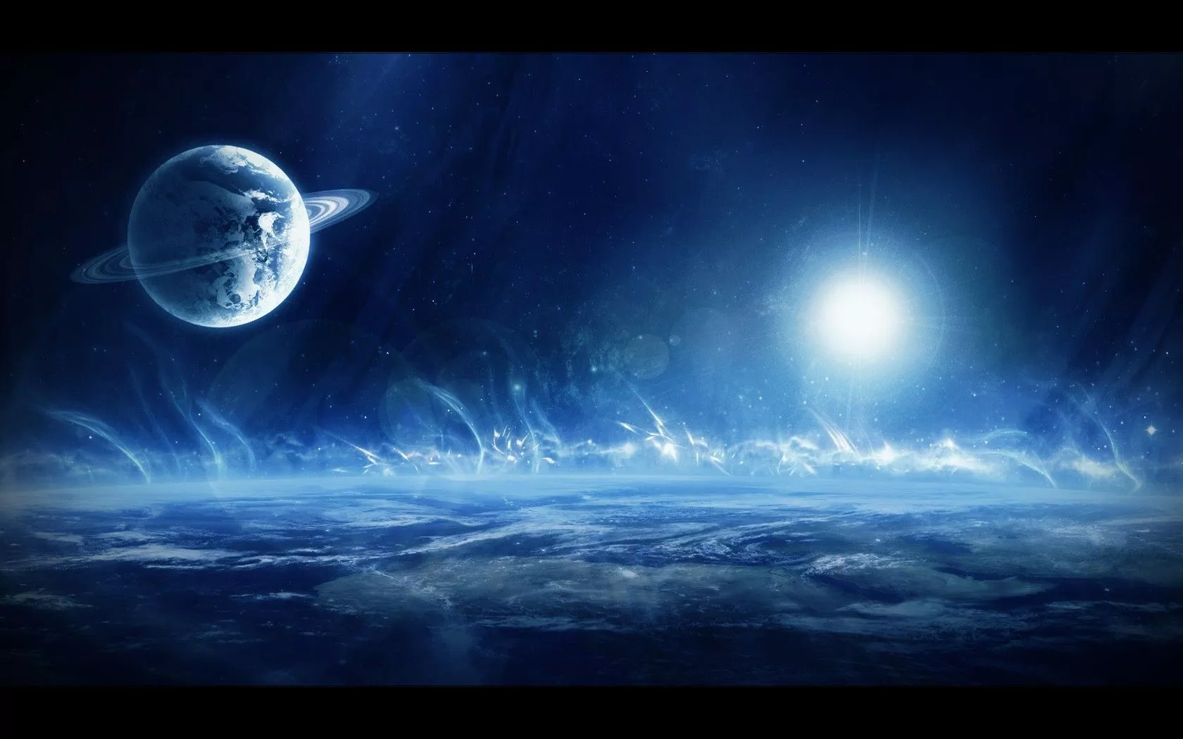 Download Sci Fi Planet Wallpaper