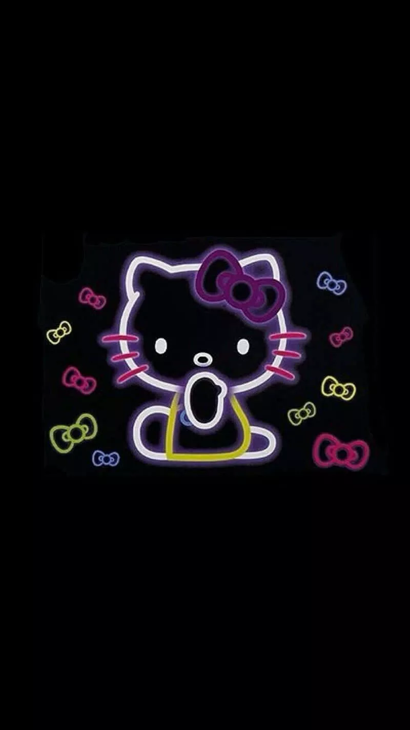 Purple Hello Kitty Wallpaper