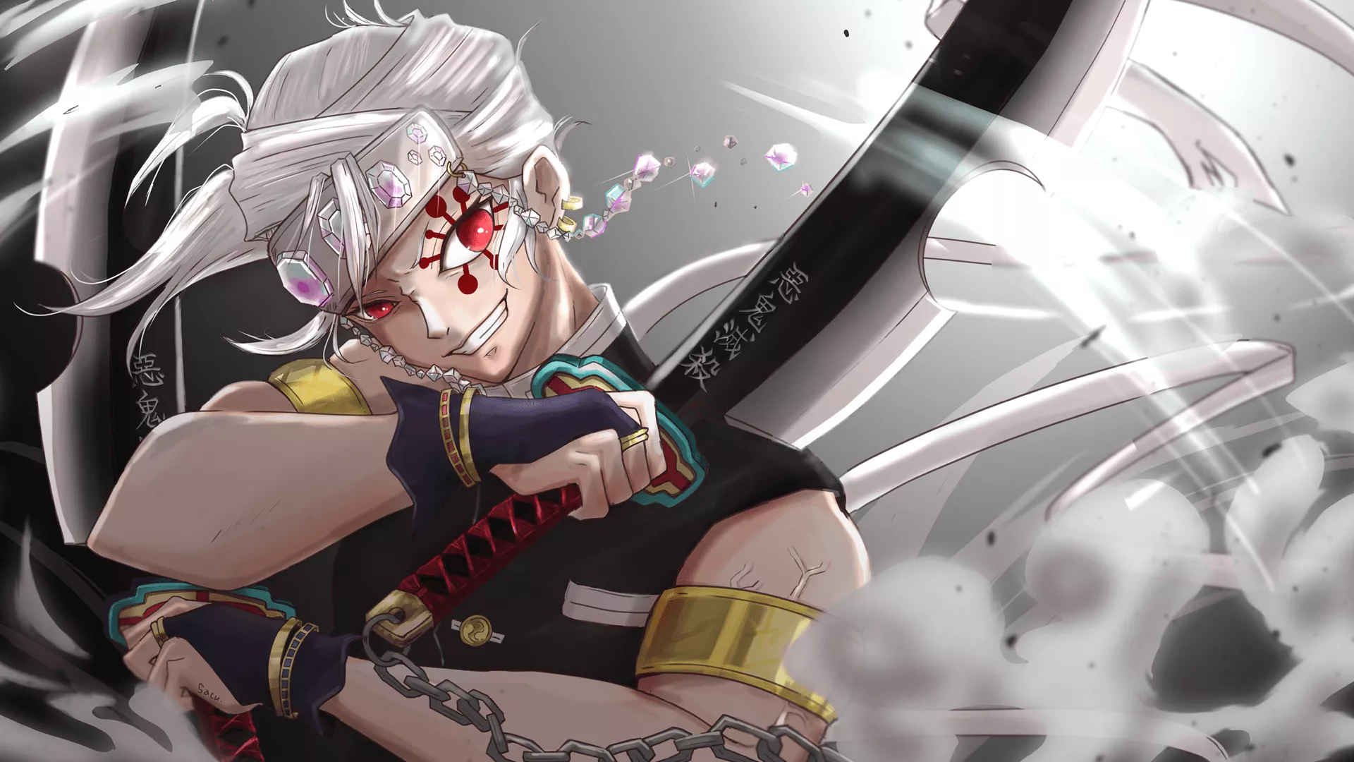 Download Tengen Uzui Anime Demon Slayer