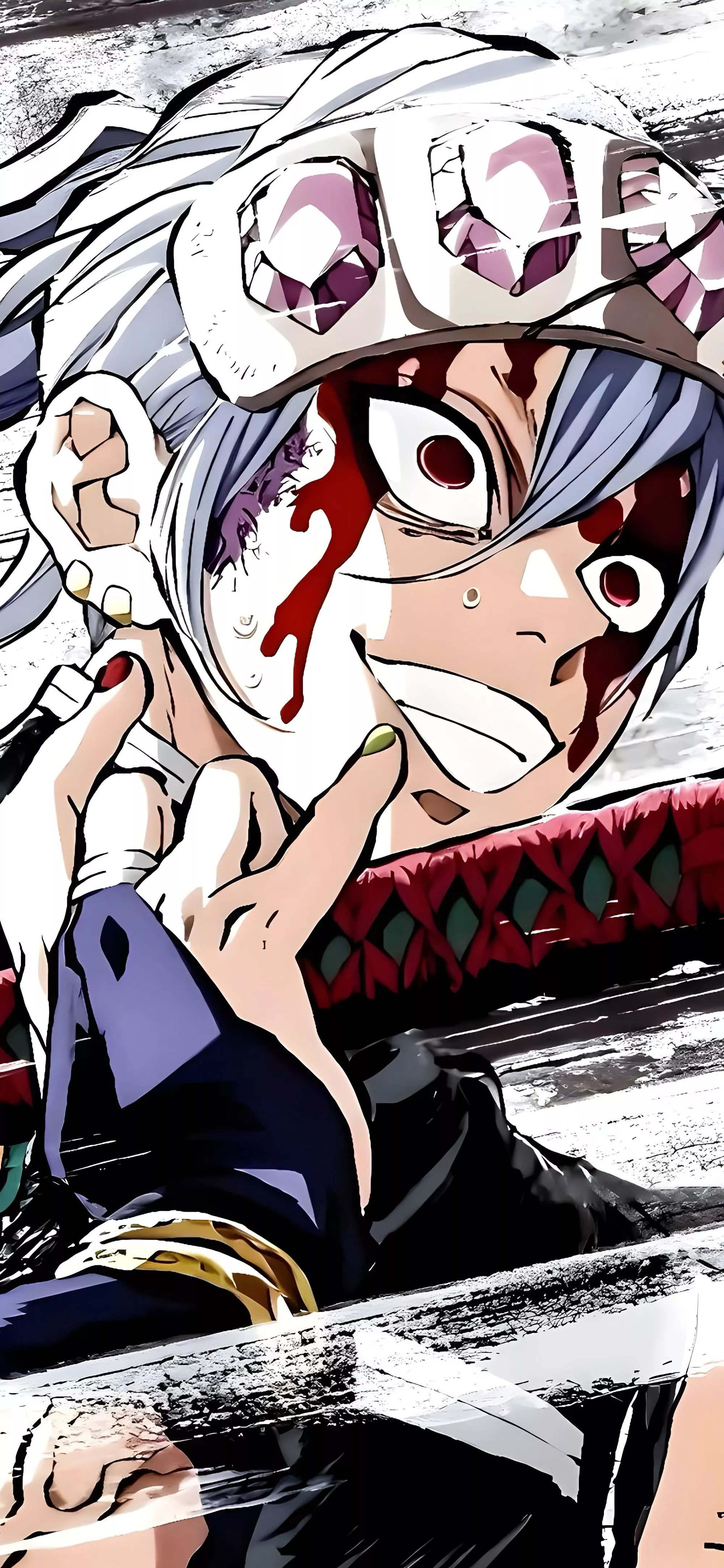 Dynamic Tengen Uzui Demon Slayer