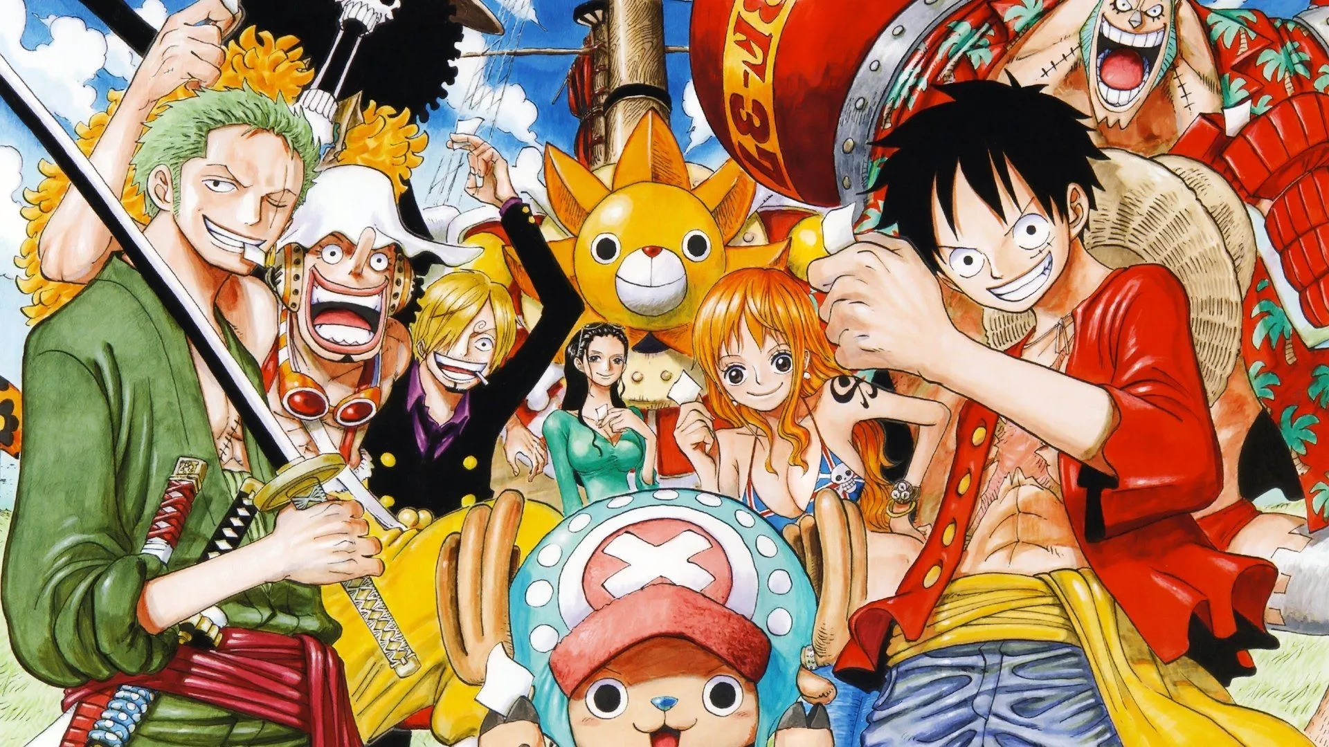 One Piece Crew HD Wallpaper
