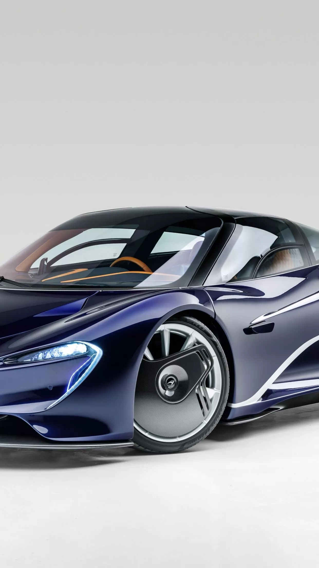 McLaren Speedtail Wallpaper 4K, White