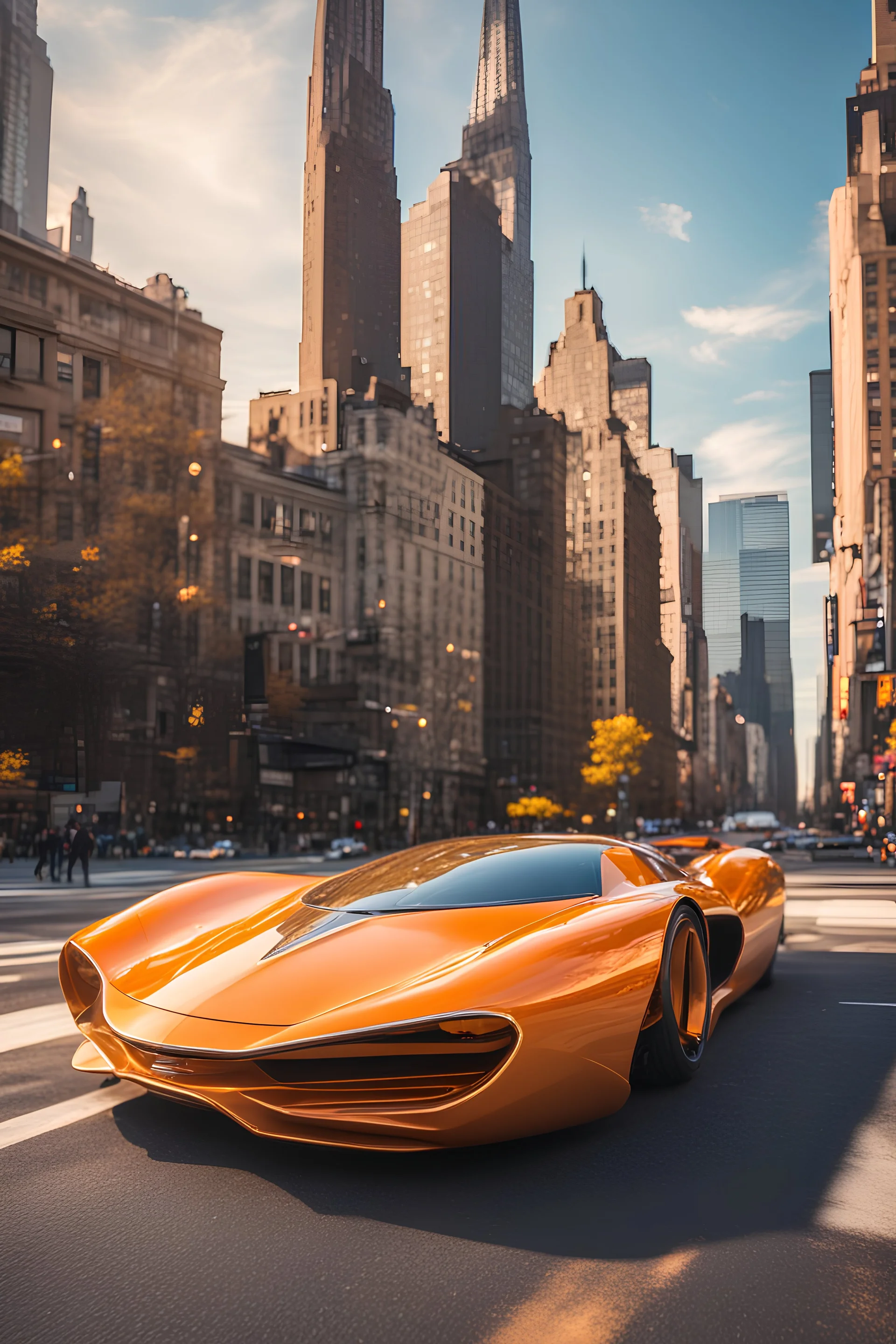 creates a concept supercar in '60s st