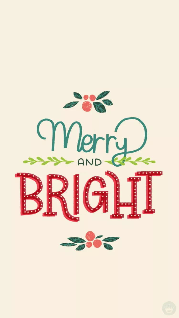Merry and Bright Wallpaper