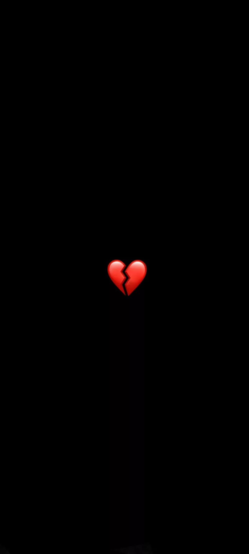 Heartbroken, amoled, broken heart