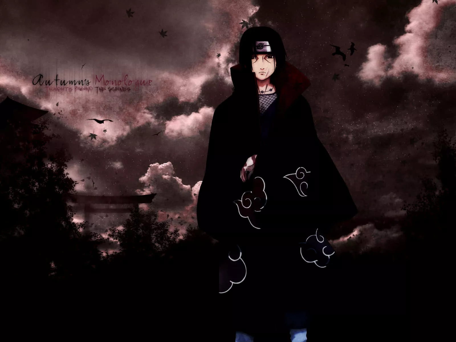 Itachi Uchiha Dark Setting Picture