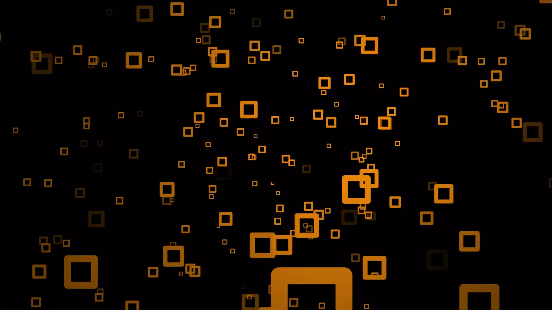 Orange square particle motion