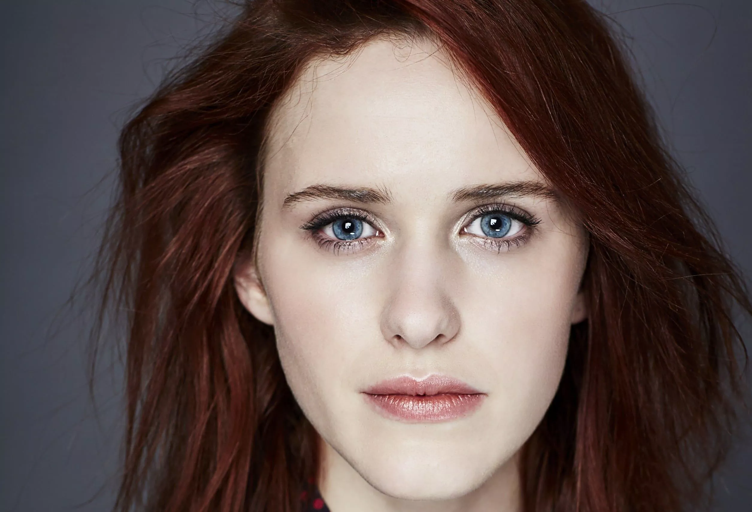 Download Close Up Face Blue Eyes