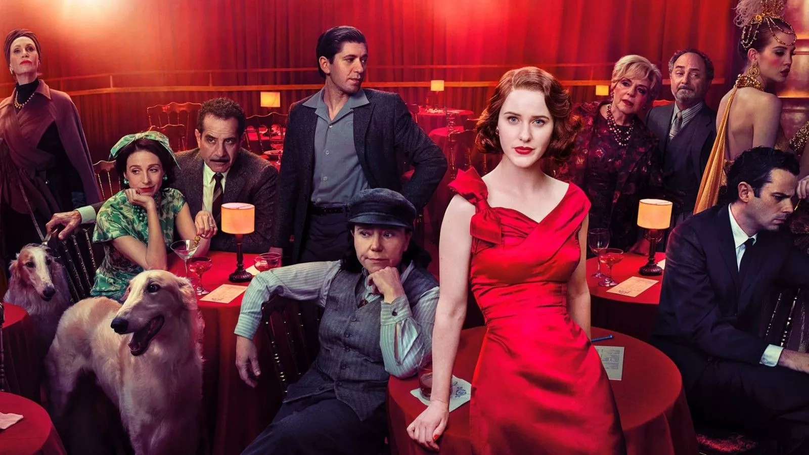 Rachel Brosnahan Alex Borstein Michael