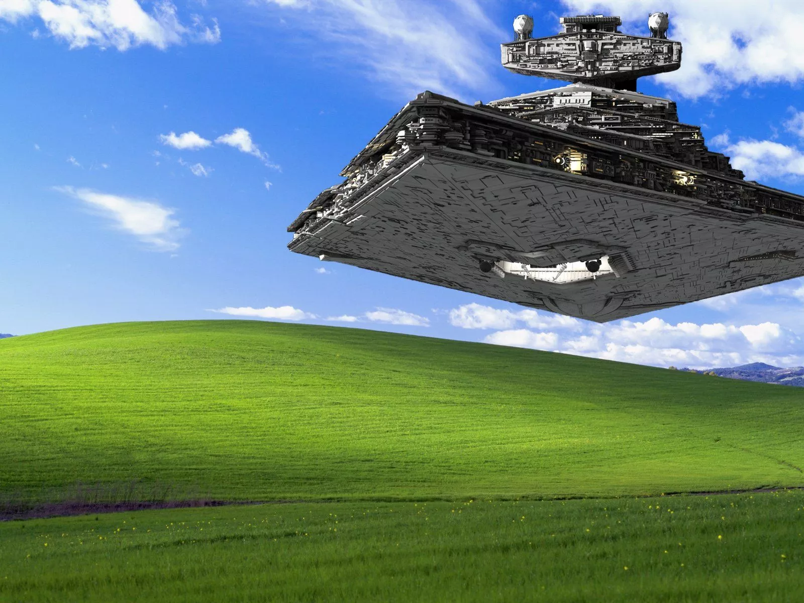Epic Star Destroyer HD Wallpaper: A Sci