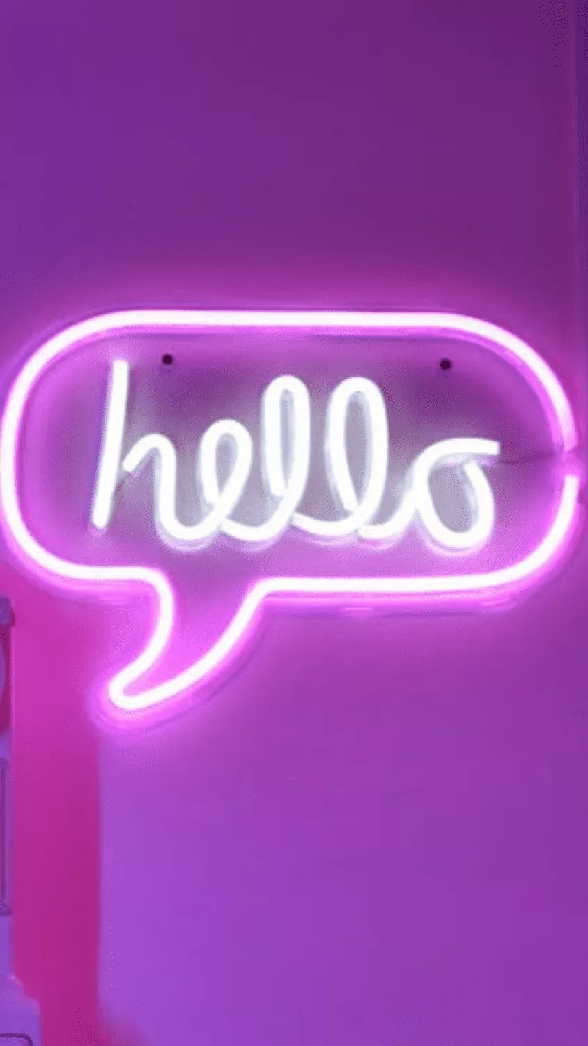 Purple Aesthetic HD Wallpaper, Quotes