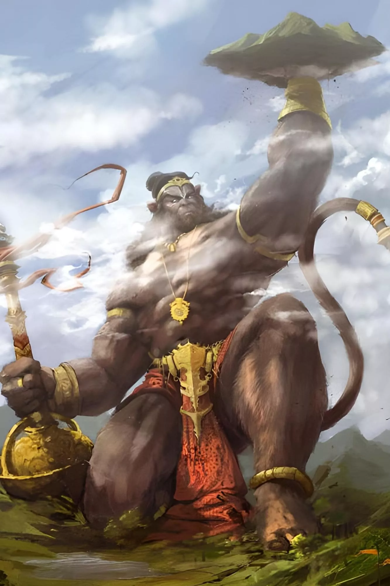 Hanuman ji Poster Bajrangbali, Sankat