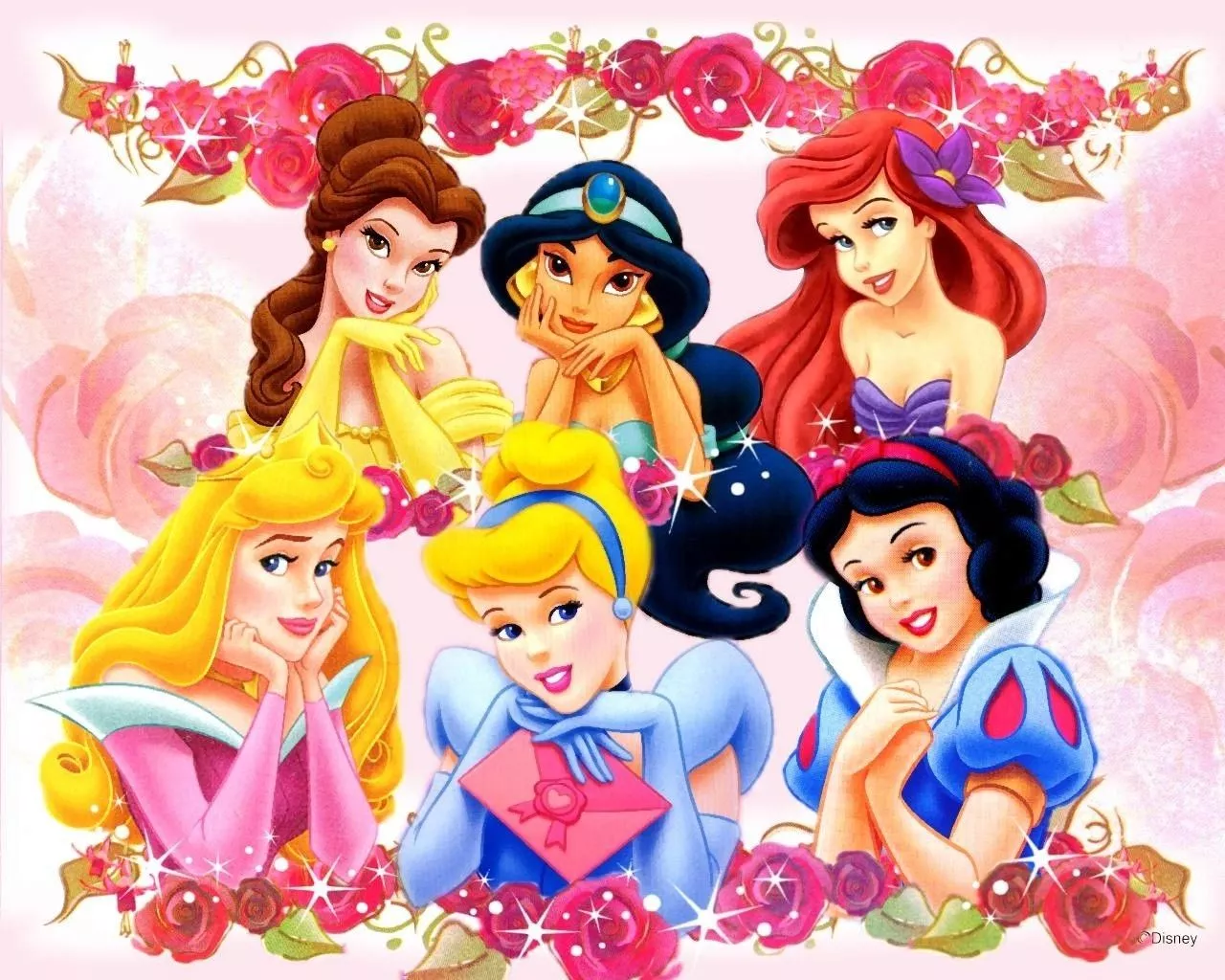 Cute Disney Princess Wallpaper 00386