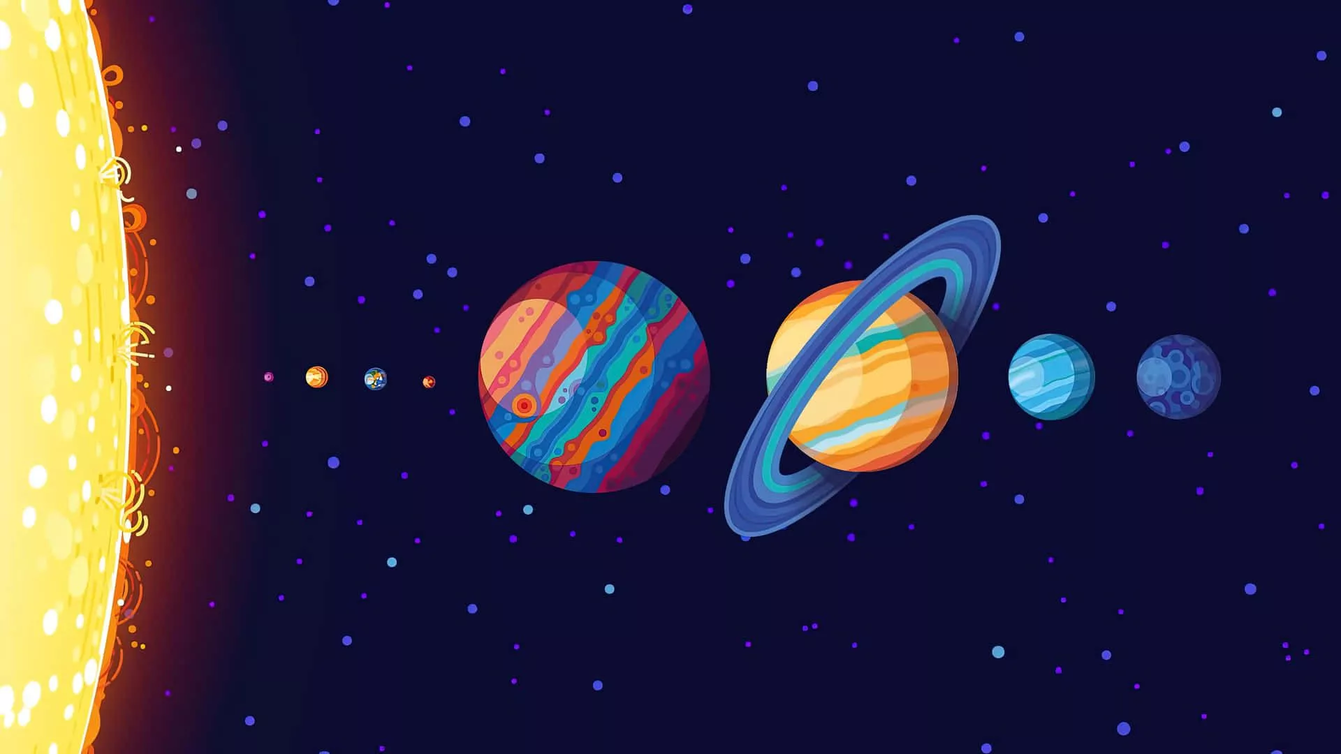 Solar System Wallpaper