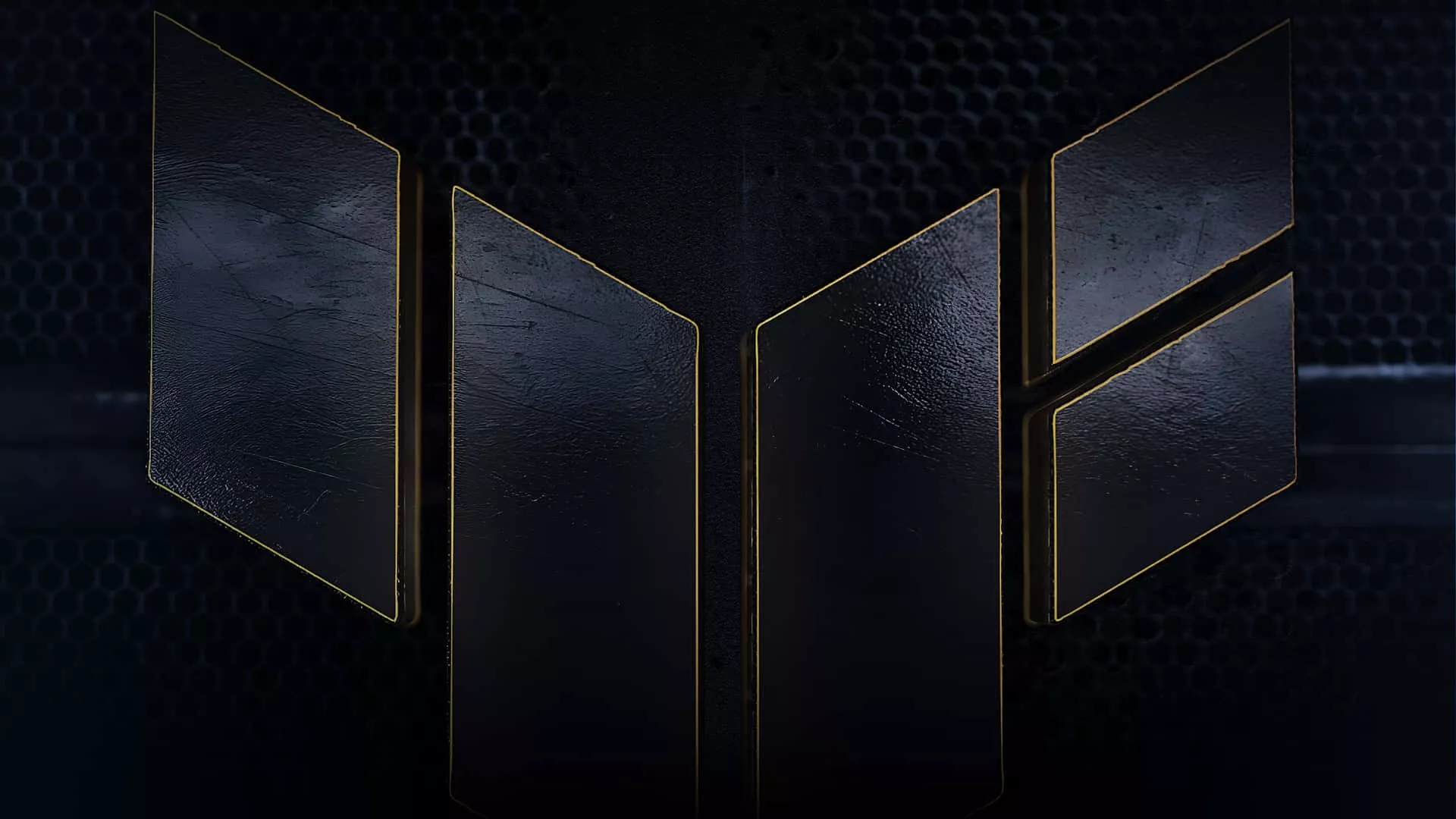 Asus T U F Gaming Logo Dark Background