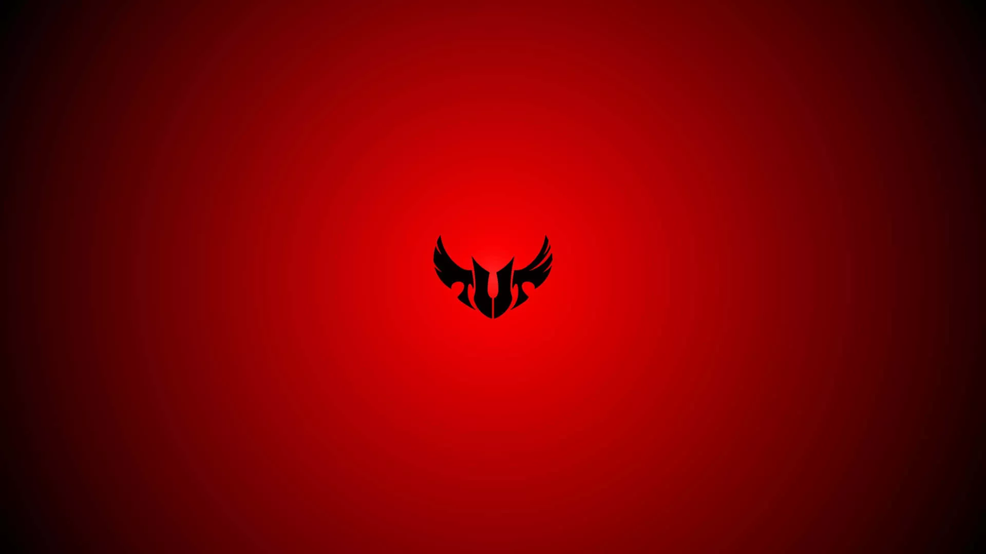 Asus T U F Gaming Logo Red Background